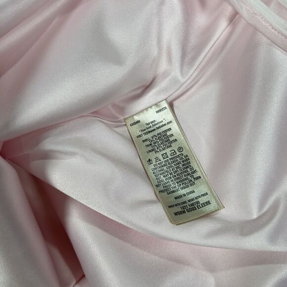 Ted Baker Eleese Mesh Detail Skater Light Pink Dress Women's Size 1 US 4 - Picture 6 of 8